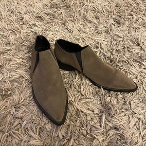 Grey Zara suede shoes
